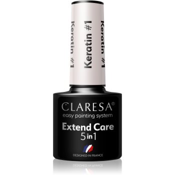 Claresa Extend Care 5 in 1 Keratin baza gel pentru unghii cu efect de nutritiv - imagine 2